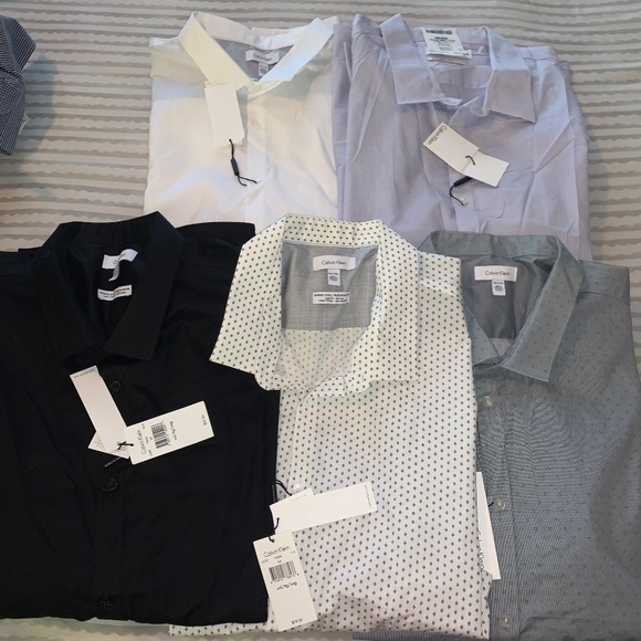 Men Calvin Klein Shirts XXL New with Tag - Picture 1 of 6
